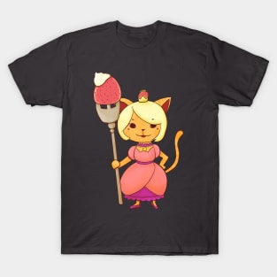 Here Comes the Strawberry Cat T-Shirt
